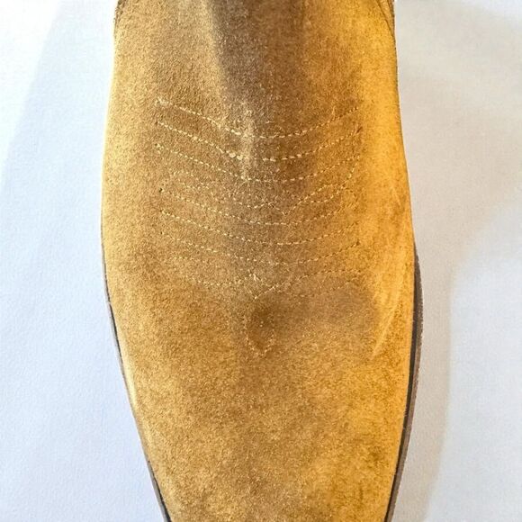 Frye Austin Chelsea Suede Copper Brown Boots main image 10
